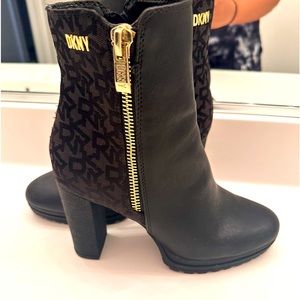 DKNY heeled boots Brand new never worn